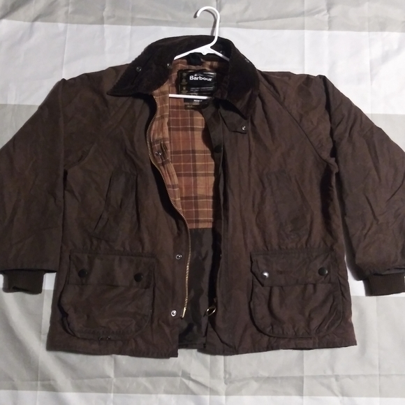 Barbour Men's Bedale Waxed Jacket- Brown - Picture 2 of 4